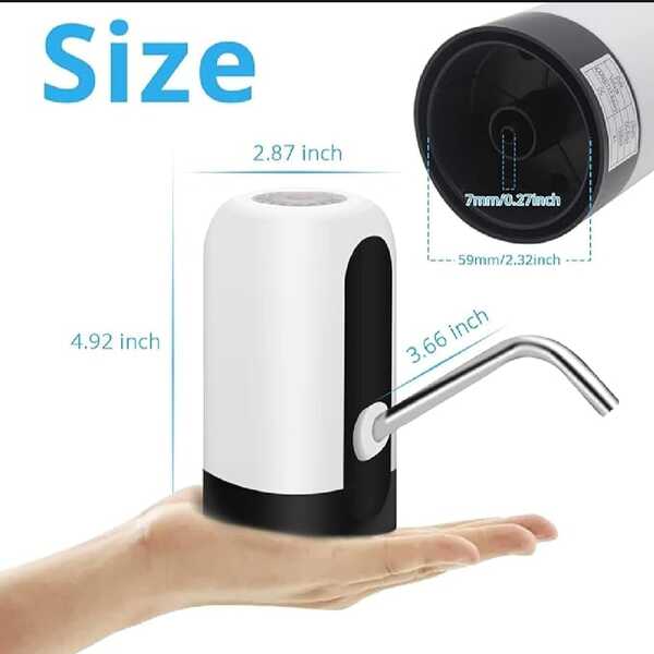 Automatic Water Bottle Pump – USB Rechargeable Dispenser - Image 2