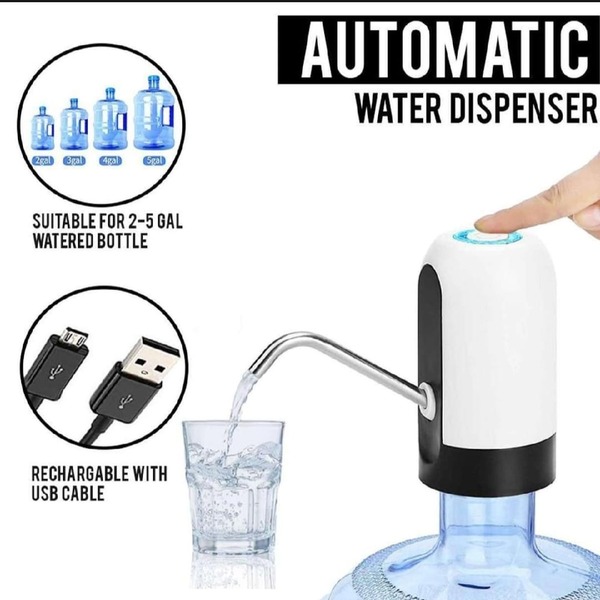 automatic water bottle pump
