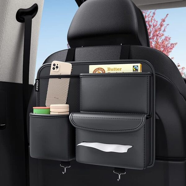Car Seat Organizer – Backseat Storage Hanging Bag - Image 4